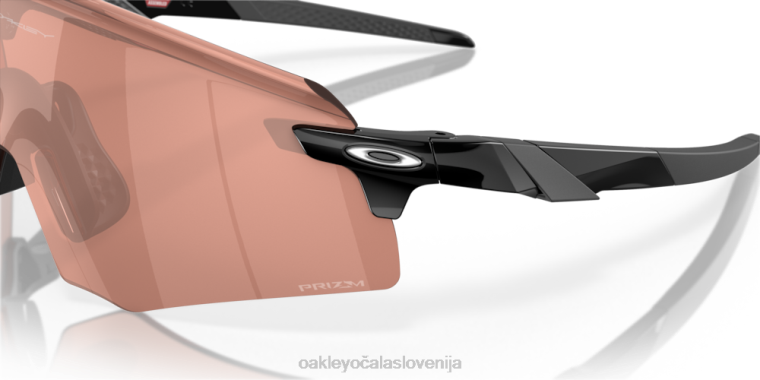 kodirnik (prileganje nizkega mostu) Oakley prizm temne leče za golf, poliran črn okvir 4J2B1061 očala