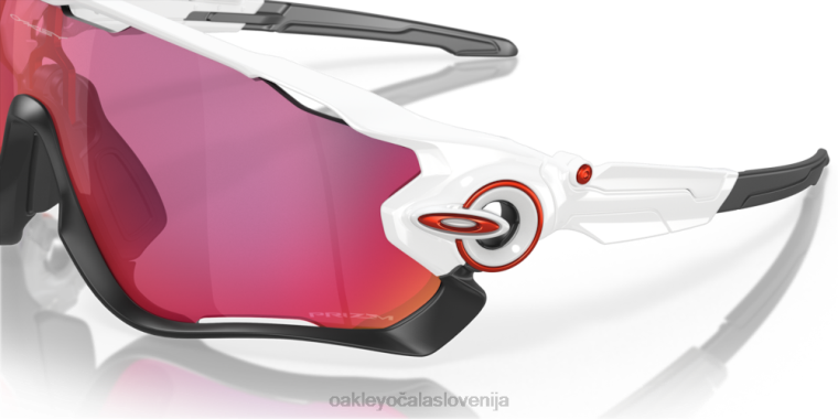 lomilec čeljusti Oakley prizm cestne leče, poliran bel okvir 4J2B399 očala