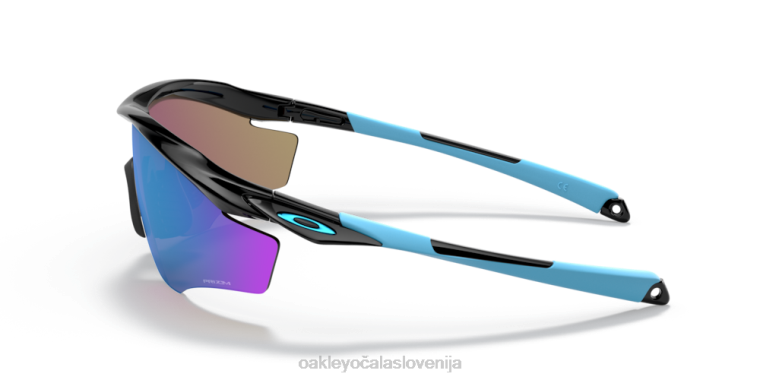 m2 okvir xl Oakley prizm safirna stekla, poliran črn okvir 4J2B179 očala
