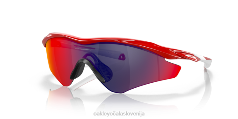 m2 okvirja Oakley pozitivne rdeče leče iz iridija, okvir rdeče črte 4J2B734 očala