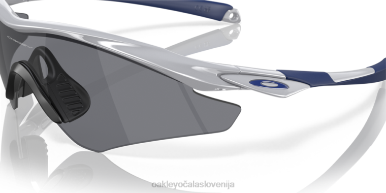 m2 okvirja Oakley sive leče, polirani meglenski okvir 4J2B733 očala