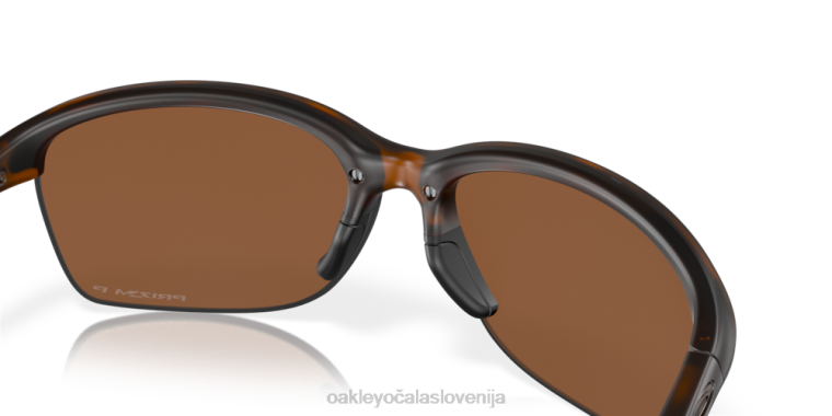 neustavljivo Oakley Prizm volframove polarizirane leče, mat rjav želvasti okvir 4J2B696 očala