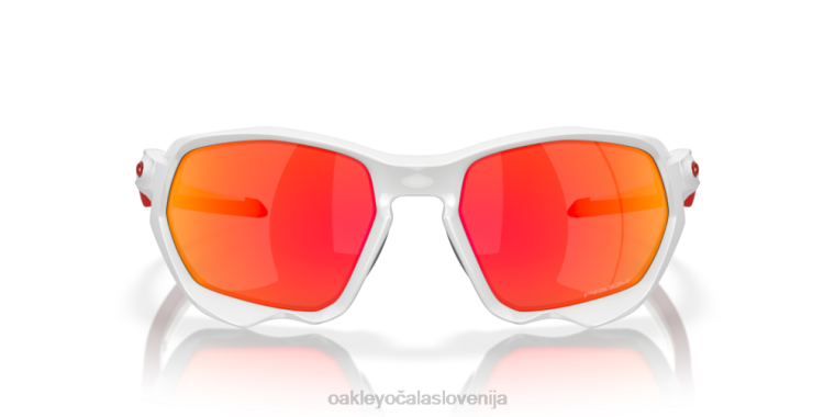 plazma (prileganje nizkega mostu) Oakley prizm ruby ​​leče, poliran bel okvir 4J2B588 očala