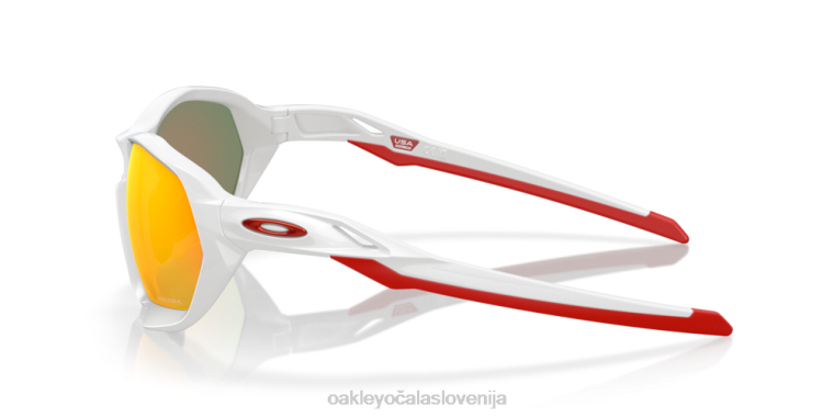 plazma (prileganje nizkega mostu) Oakley prizm ruby ​​leče, poliran bel okvir 4J2B588 očala
