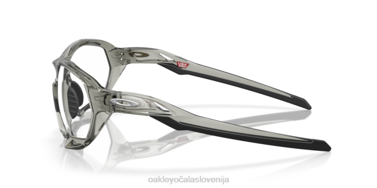 plazma (prileganje nizkega mostu) Oakley prozorna do črna fotokromatična iridijeva stekla, okvir s sivim črnilom 4J2B585 očala