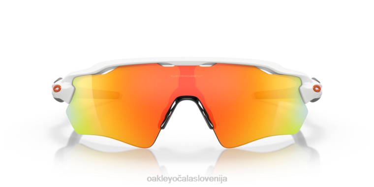 radar ev pot Oakley leče iz ognjenega iridija, poliran bel okvir 4J2B26 očala