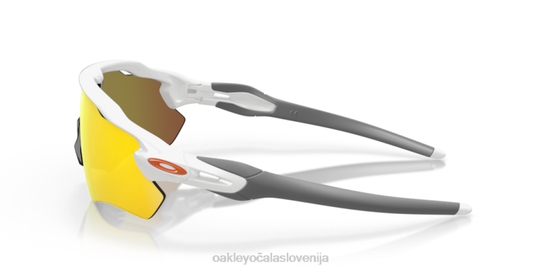 radar ev pot Oakley leče iz ognjenega iridija, poliran bel okvir 4J2B26 očala