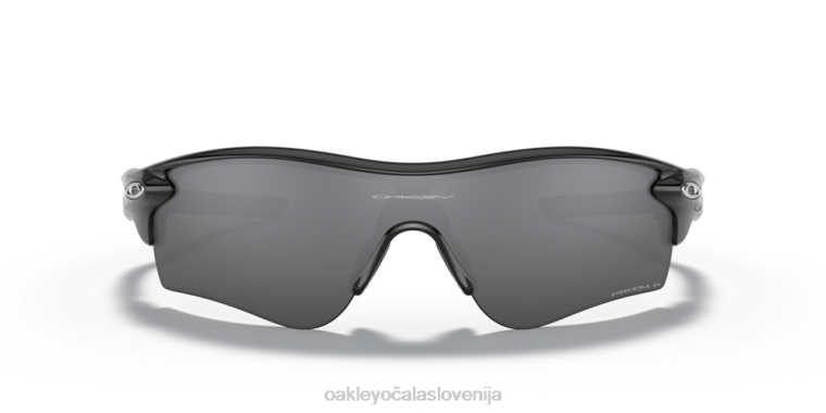 radarska zapora (prileganje nizkega mostu) Oakley prizm črne polarizirane leče, polirani črni okvir 4J2B712 očala