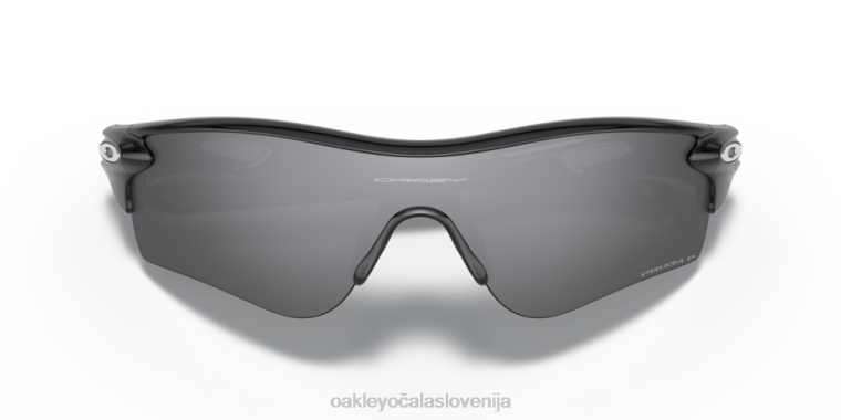 radarska zapora (prileganje nizkega mostu) Oakley prizm črne polarizirane leče, polirani črni okvir 4J2B712 očala