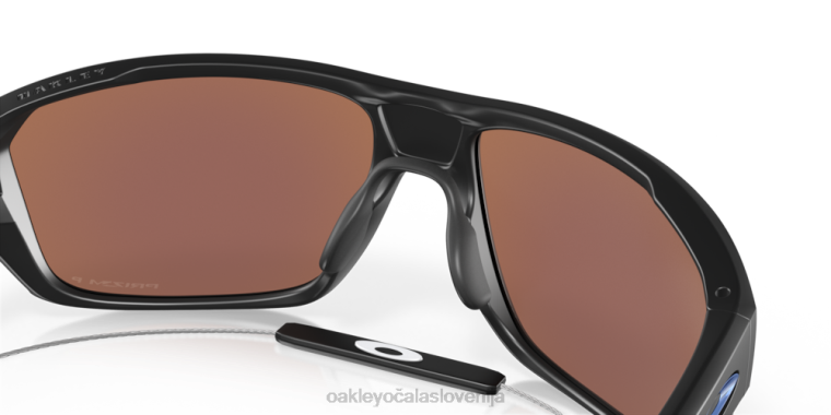 razdeljen strel Oakley Prizm deep water polarizirana stekla, mat črn okvir 4J2B299 očala