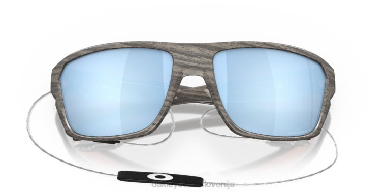 split shot woodgrain zbirka Oakley Prizm deep water polarizirana stekla, leseni okvir 4J2B300 očala