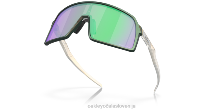 sutro (low bridge fit) odkrijte zbirko Oakley Prizm Road Jade leče, mat srebrno zelen barvni okvir 4J2B927 očala