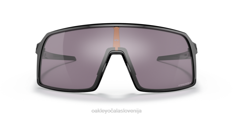 sutro (nizek most) Oakley prizm siva stekla, poliran črn okvir 4J2B474 očala