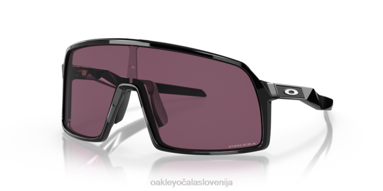 sutro s Oakley prizm cestne črne leče, poliran črn okvir 4J2B272 očala