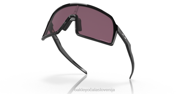 sutro s Oakley prizm cestne črne leče, poliran črn okvir 4J2B272 očala