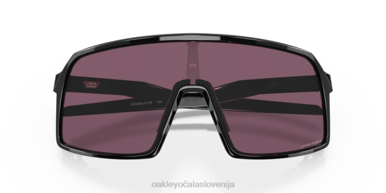 sutro s Oakley prizm cestne črne leče, poliran črn okvir 4J2B272 očala
