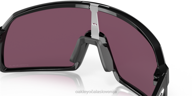 sutro s Oakley prizm cestne črne leče, poliran črn okvir 4J2B272 očala