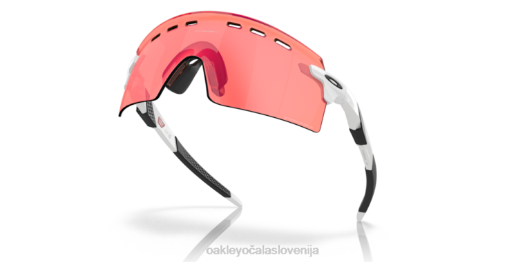 udarec kodirnika Oakley poljske leče prizm, poliran bel okvir 4J2B766 očala
