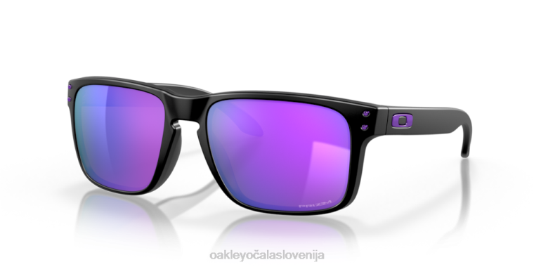 Holbrook Oakley prizm vijolične leče, mat črn okvir 4J2B68 očala