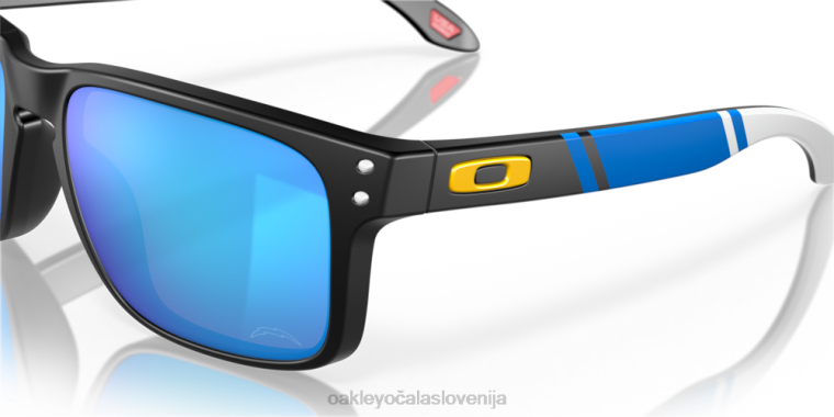 Los Angeles Chargers Holbrook Oakley prizm safirna stekla, mat črn okvir 4J2B632 očala