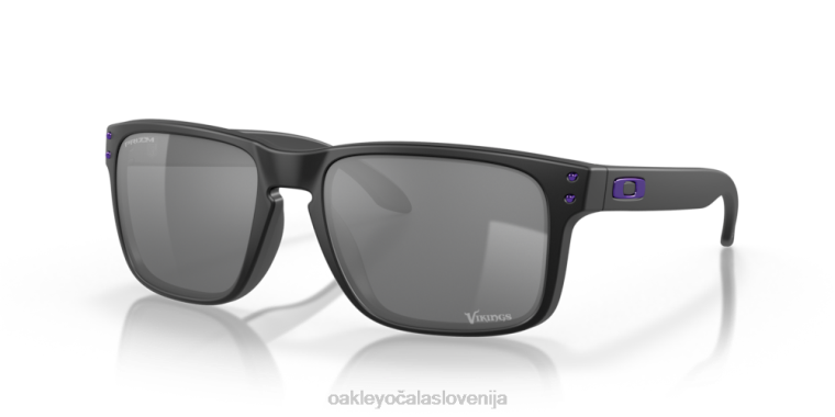 Minnesota Vikings Holbrook Oakley prizm črne leče, mat črn okvir 4J2B638 očala