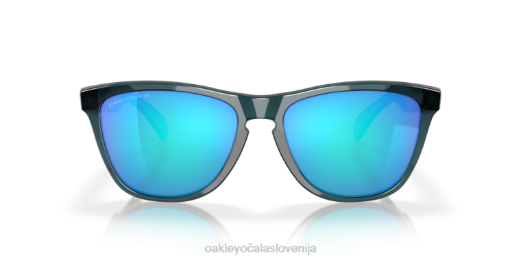 žabje kože Oakley Prizm safirna polarizirana stekla, kristalno črn okvir 4J2B111 očala