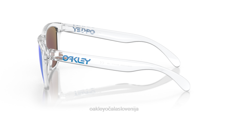 žabje kože Oakley prizm safirna stekla, kristalno čist okvir 4J2B110 očala