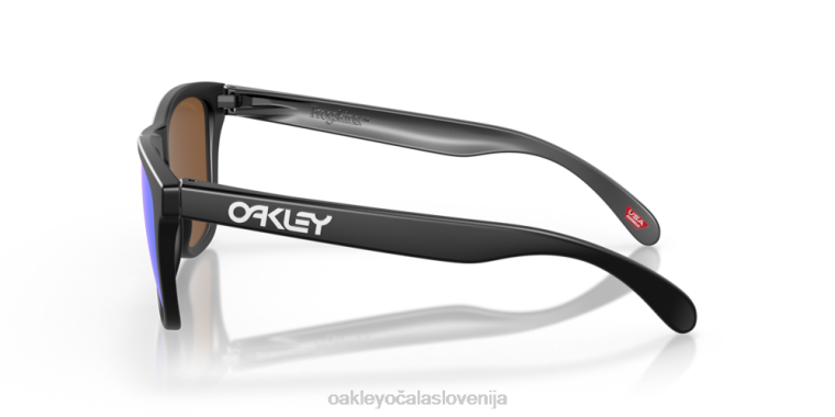žabje kože Oakley prizm vijolične leče, mat črn okvir 4J2B113 očala