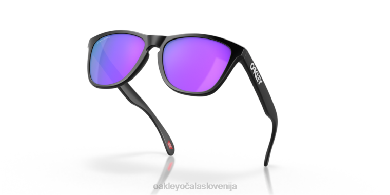 žabje kože Oakley prizm vijolične leče, mat črn okvir 4J2B113 očala