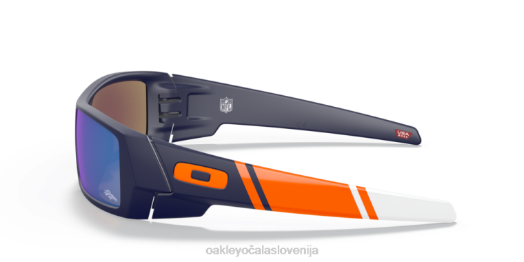 denver broncos gascan Oakley prizm safirna stekla, mat mornarsko modri okvir 4J2B553 očala