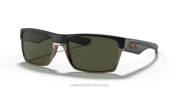 dvostransko (nizek most) Oakley temno sive leče, mat črn okvir 4J2B845 očala