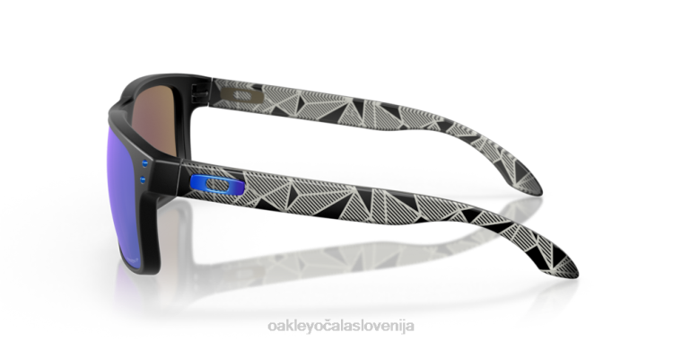 holbrookova prizmatična zbirka Oakley Prizm safirna polarizirana stekla, mat črn prizmatični okvir 4J2B64 očala