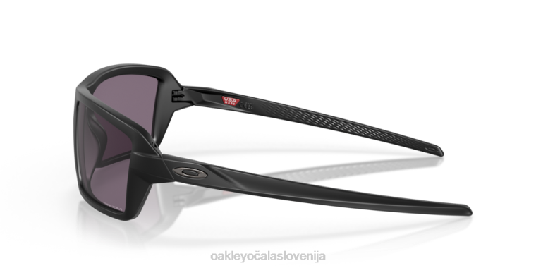kabli Oakley prizm siva stekla, mat črn okvir 4J2B665 očala