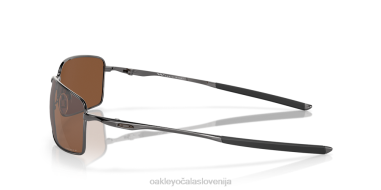 kvadratna žica Oakley prizm volframove polarizirane leče, okvir iz volframa 4J2B498 očala