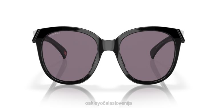 nizka tipka Oakley prizm siva stekla, poliran črn okvir 4J2B939 očala