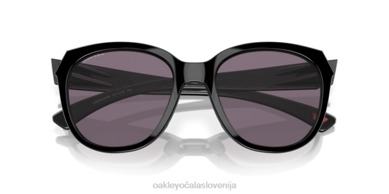 nizka tipka Oakley prizm siva stekla, poliran črn okvir 4J2B939 očala
