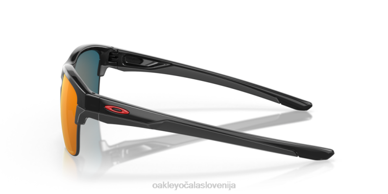 tanka povezava Oakley polarizirane leče iz rubinastega iridija, okvir s črnim črnilom 4J2B894 očala