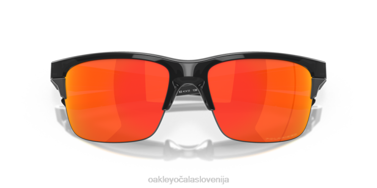 tanka povezava Oakley polarizirane leče iz rubinastega iridija, okvir s črnim črnilom 4J2B894 očala