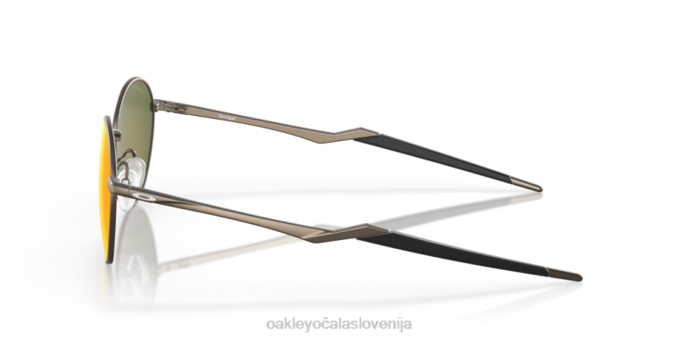 terigal Oakley Prizm ruby ​​polarizirana stekla, okvir iz satenastega kositra 4J2B533 očala