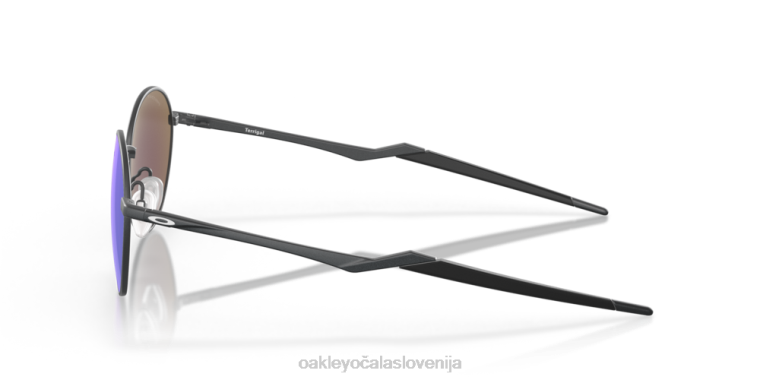 terigal Oakley Prizm safirna polarizirana stekla, satenast lahek jekleni okvir 4J2B535 očala