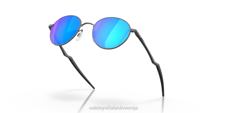terigal Oakley Prizm safirna polarizirana stekla, satenast lahek jekleni okvir 4J2B535 očala