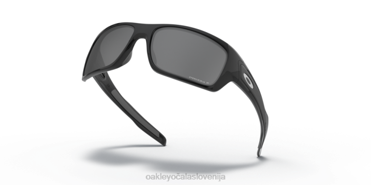 turbina Oakley prizm črne polarizirane leče, polirani črni okvir 4J2B428 očala