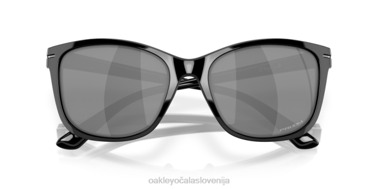 vskoči Oakley črne iridijeve leče, poliran črn okvir 4J2B762 očala