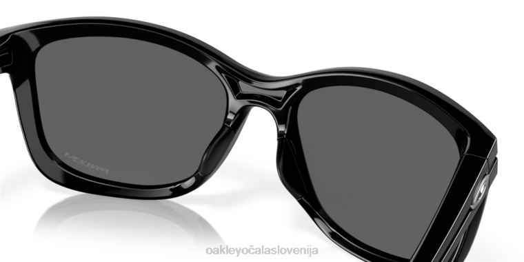 vskoči Oakley črne iridijeve leče, poliran črn okvir 4J2B762 očala